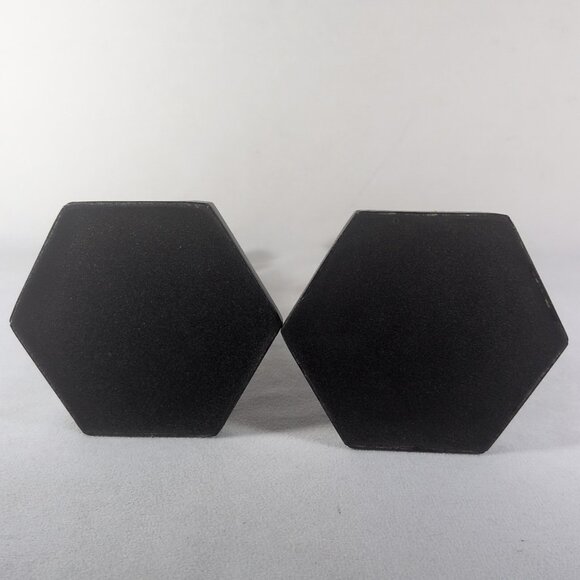 Hearth & Hand Magnolia Candle Holders 2 Black & Brass Taper Sticks Adjustable - Picture 10 of 10